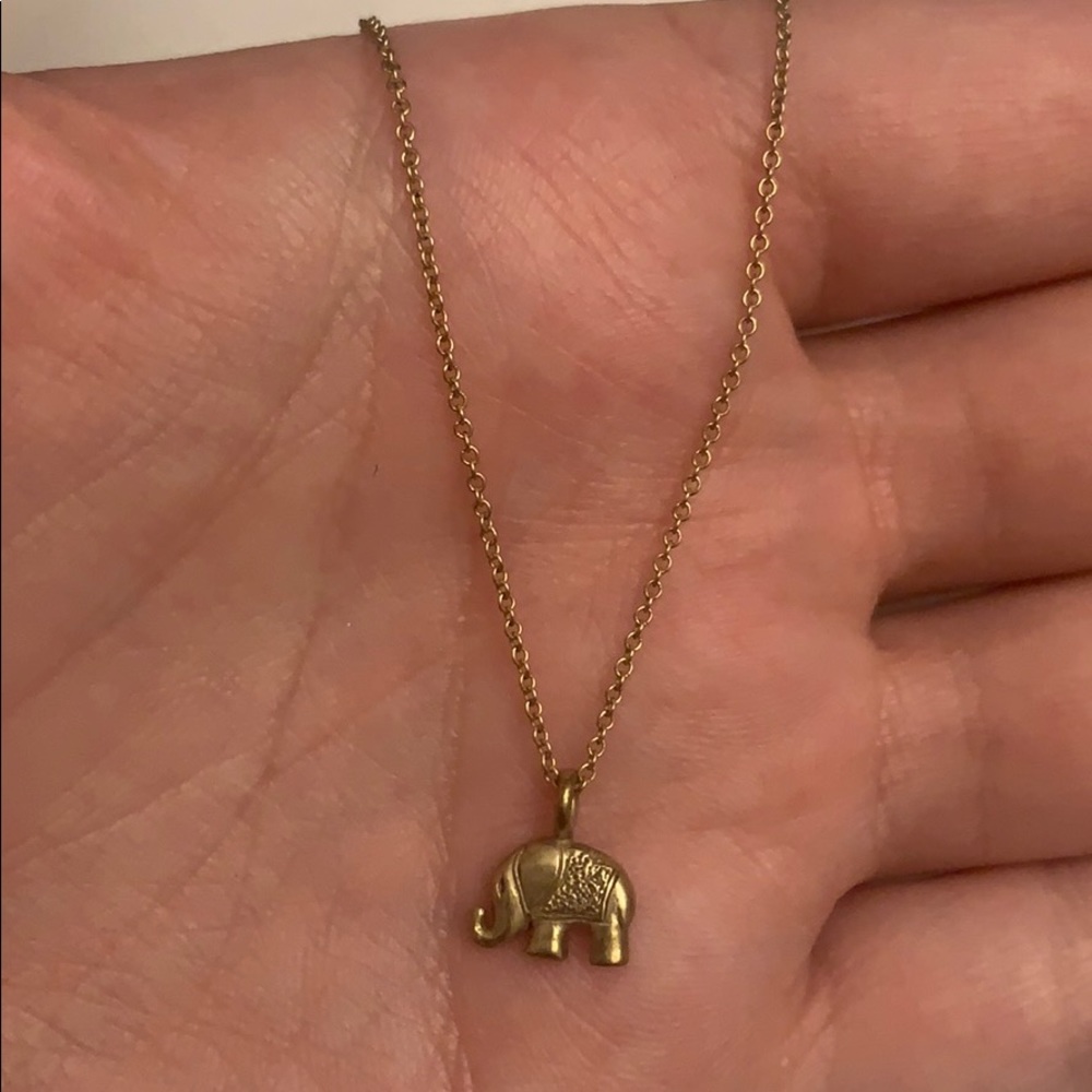Dogeared Elephant Necklace